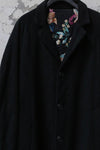Geoffrey B. Small lapel coat CLC02 Black 1